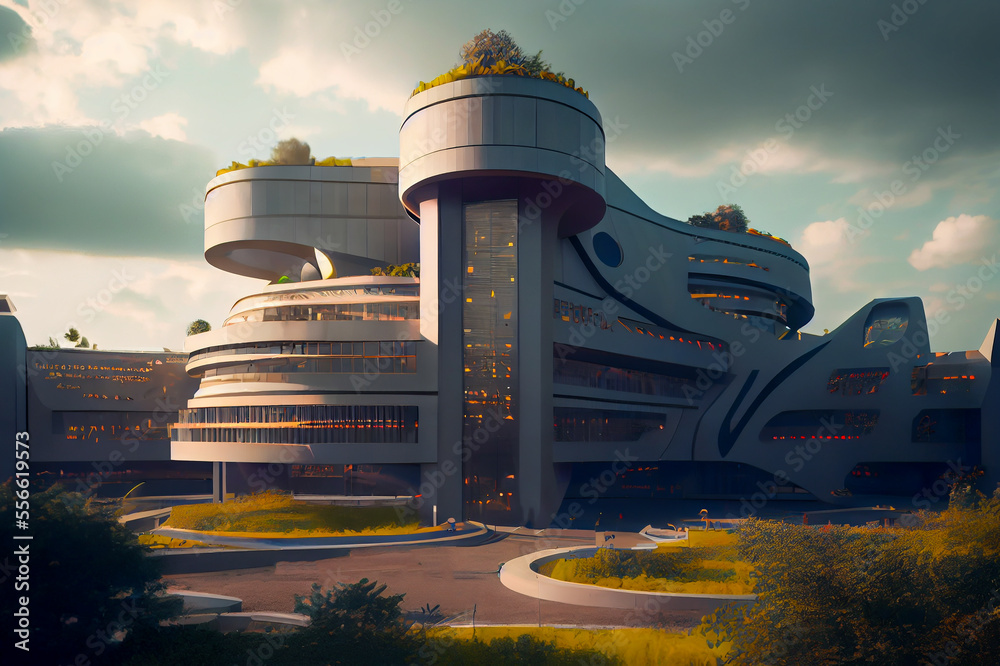 Futuristic School