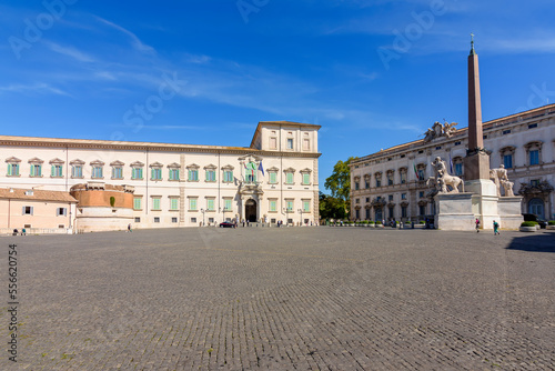 Quirinale palace in Rome, Italy (official residence of president of Italy)