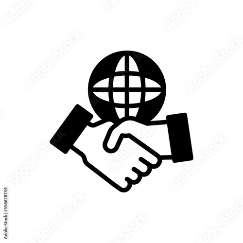 Partners  icon in vector. Logotype