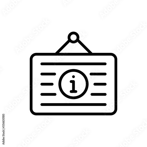 Instruction icon in vector. Logotype
