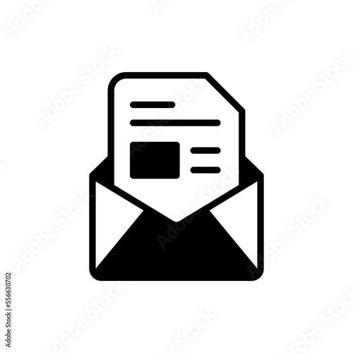 Email icon in vector. Logotype