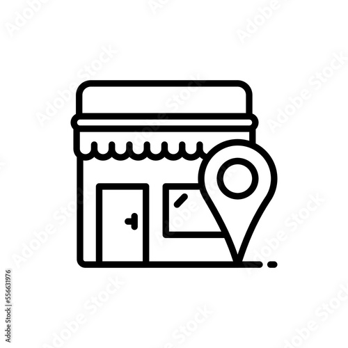 Place Destination  icon in vector. Logotype