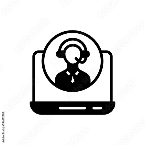 Assistant icon in vector. Logotype