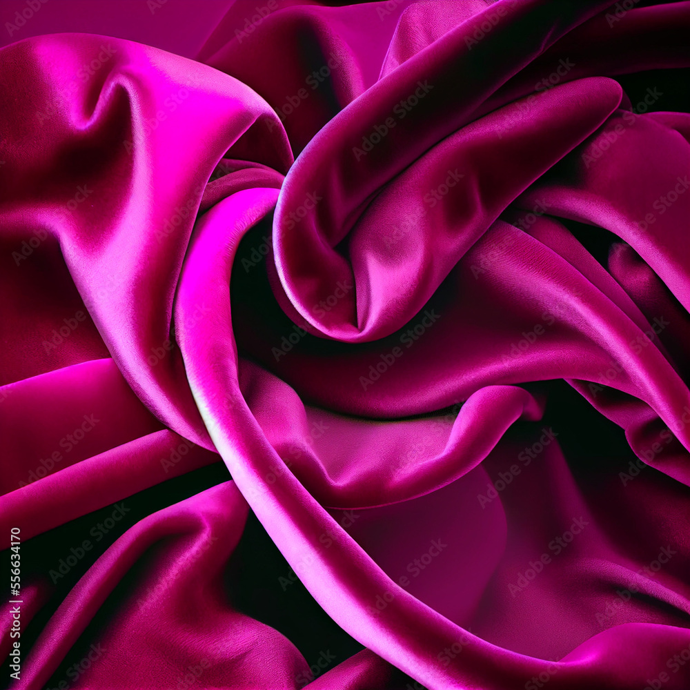 Obraz premium Luxurious cloth backgroud, velvet velo background, generative ai