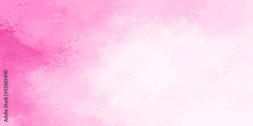 Abstract magenta shades aquarelle illustration. Watercolor canvas for creative grunge design, acrylic shinny pink flowing ink grunge texture, soft pink splash abstract pink background.
