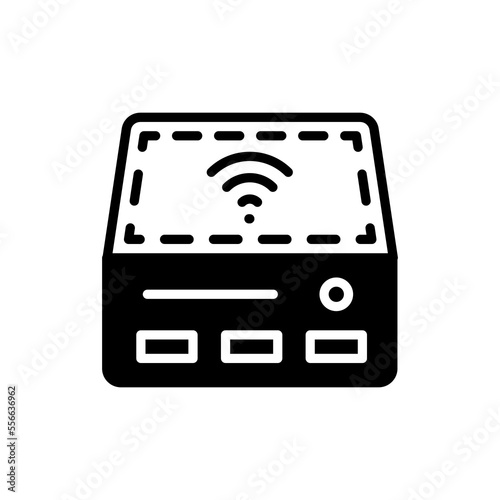 Mini Computer icon in vector. Logotype