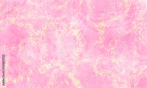 gold glitter with pink color background