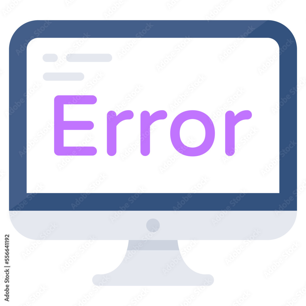 Trendy vector design of system error Trendy vector design of system error