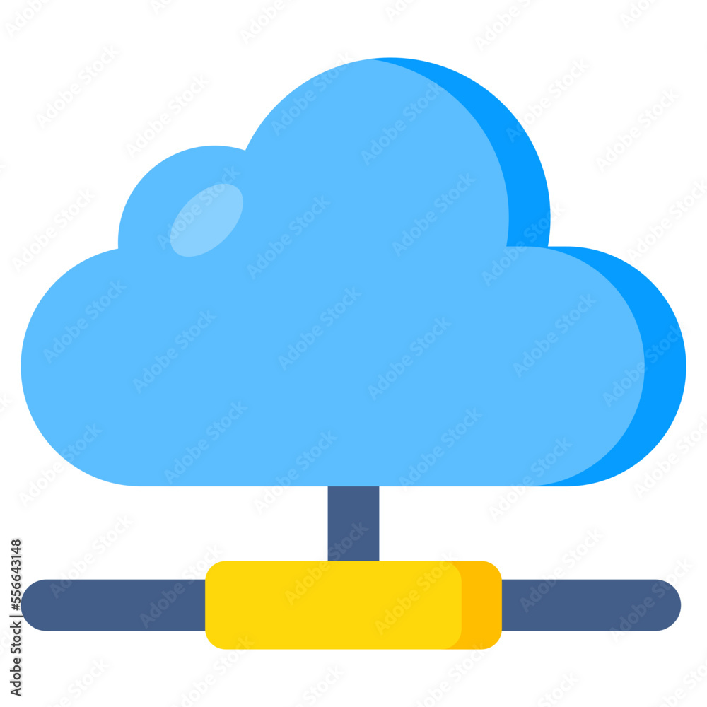 Vector design of share cloud Vector design of share cloud