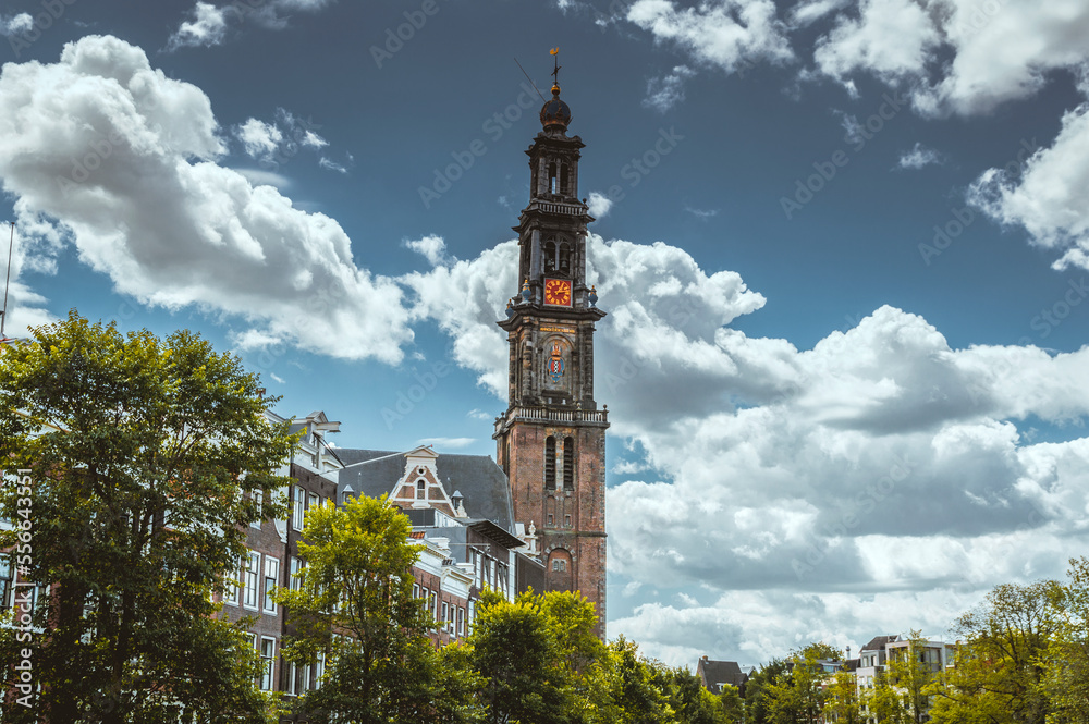 Westerkerk Church At Amsterdam The Netherlands 2-7-2019