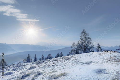 winter mountain landscape © Bogdan