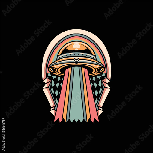 liminal space trippy vector design
