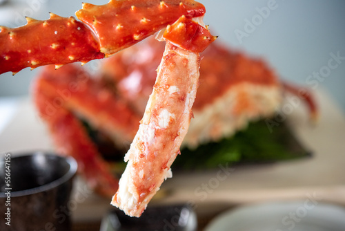 贅沢たらば蟹のムキ身