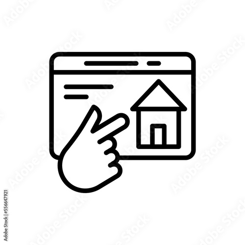 Choose icon in vector. Logotype