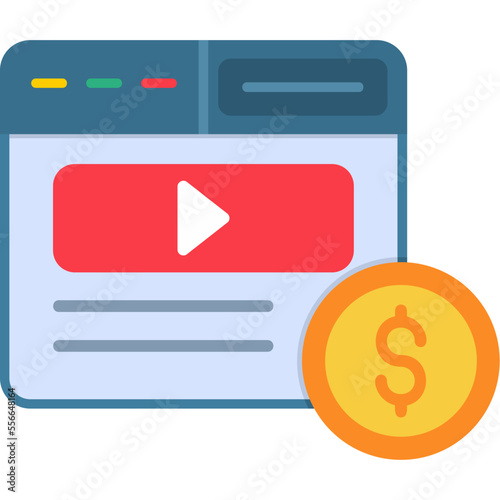 Paid Content Icon