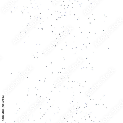 Crumbs silver texture dust, sand. Silverish jewelry confetti. Vector.