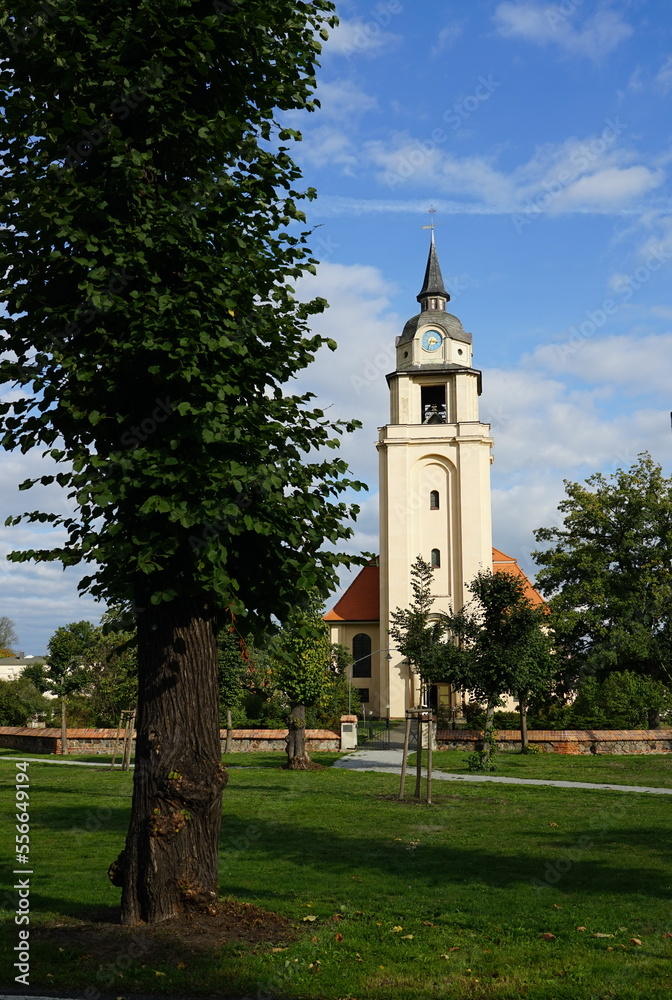 Kirche in Altdoebern in Brandenburg