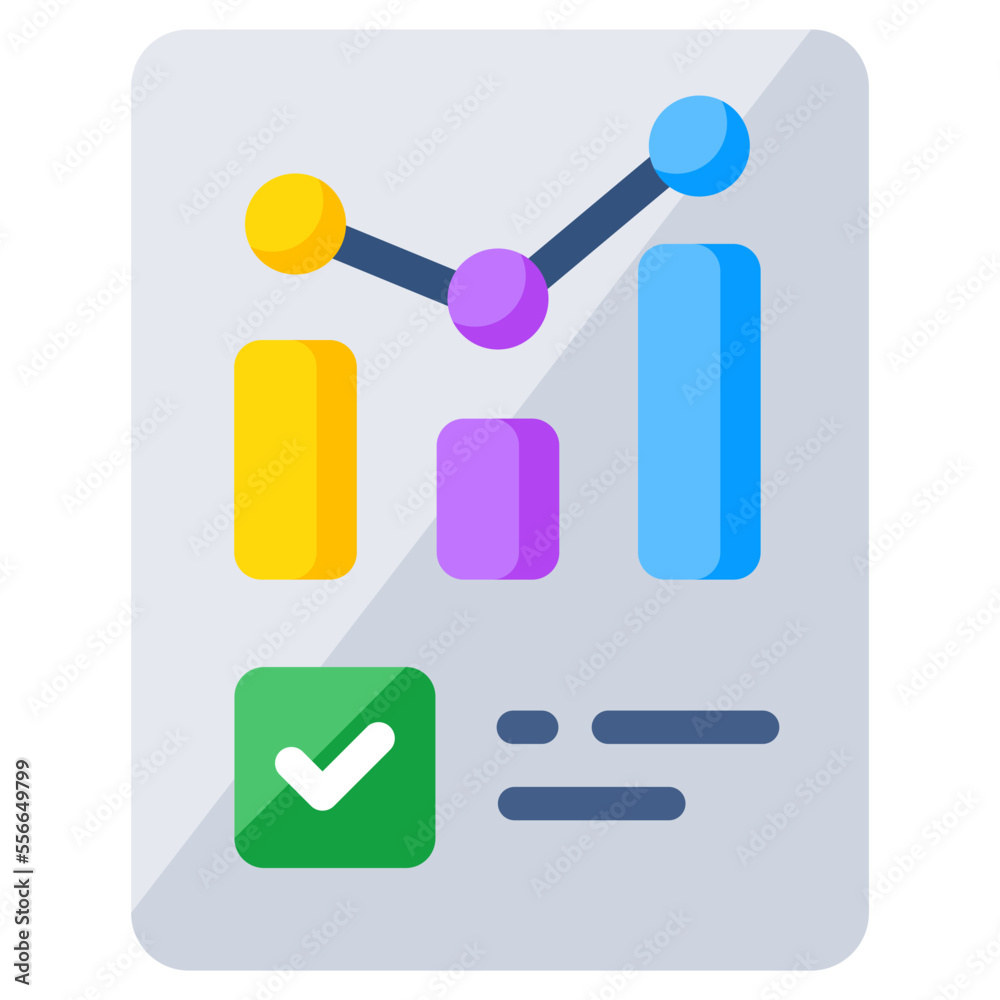 Perfect design icon of business report Perfect design icon of business report