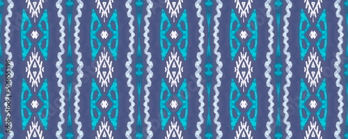 Seamless ethnic background. Geometric aztec pattern. photo