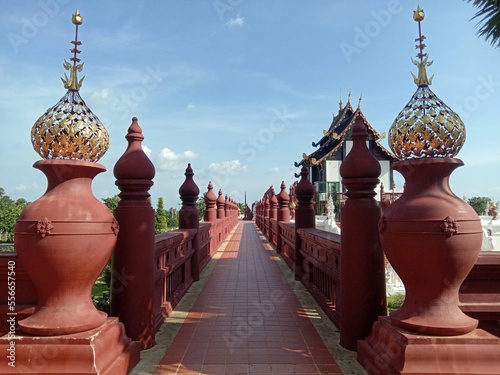 temple with sky