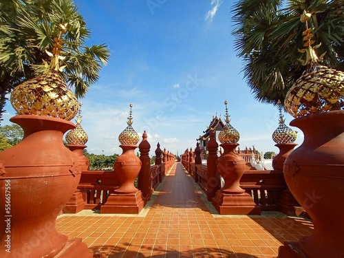 temple with sky
