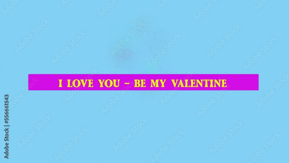 HAPPY VALENTINES DAY colorful sign on blue background with the explosion of fireworks. Valentine love concept. Footage for party and festive. Festive slogan. Holiday wishes. 3d animation HAPPY VALENTINES DAY colorful sign on blue background with the explosion of fireworks. Valentine love concept. Footage for party and festive. Festive slogan. Holiday wishes. 3d animation