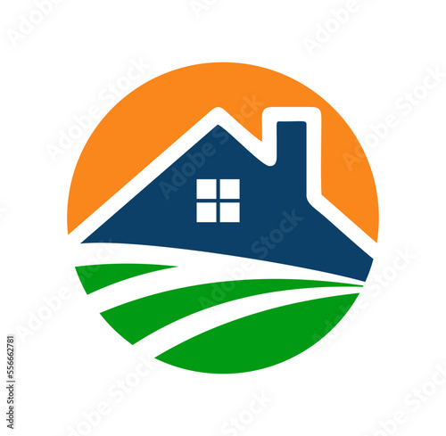 Home Farm Logo vector Icon