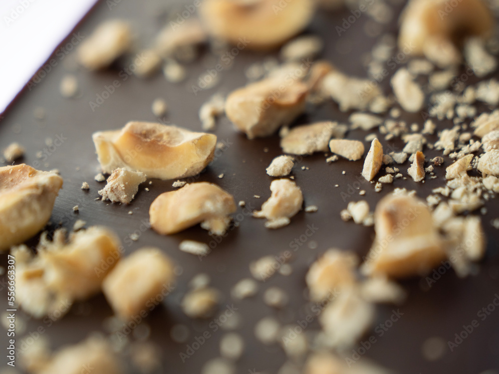 hazelnut chocolate macro photography still life food chocolate with hazelnut pieces hazelnut chocolate macro photography still life food chocolate with hazelnut pieces