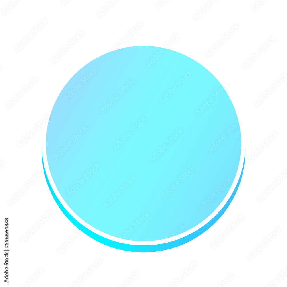 banner circle frame and speech banner circle frame and speech