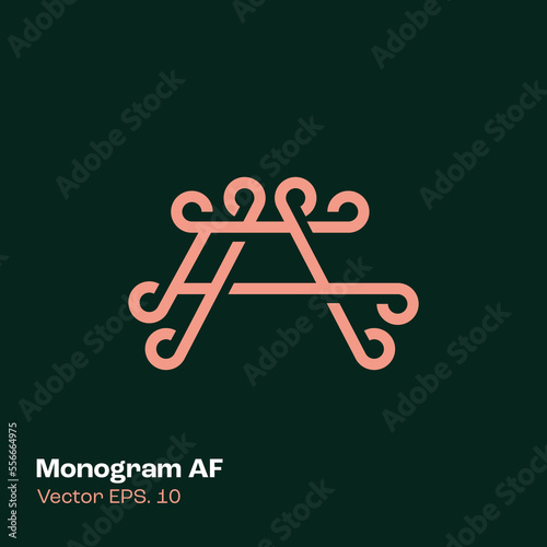 Monogram AF Logo