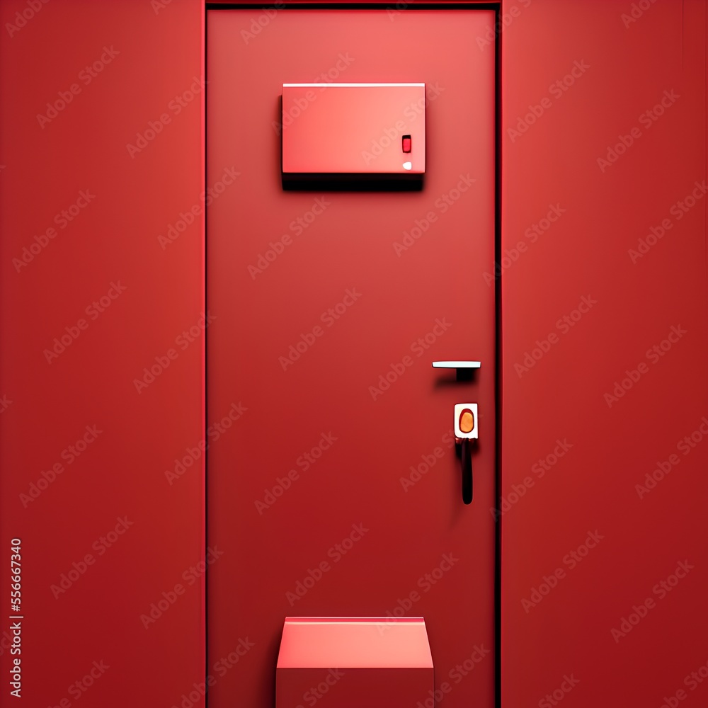 Generative AI,close-up of closed door Generative AI,close-up of closed door