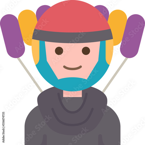 parachuting  icon