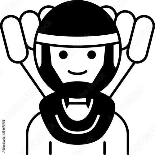parachuting  icon