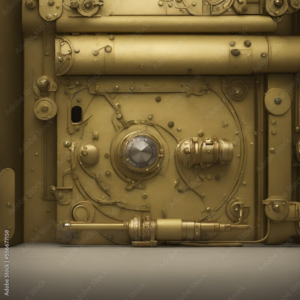 fortified, underground, bank vault of money and valuables, fantasy, ai fortified, underground, bank vault of money and valuables, fantasy, ai