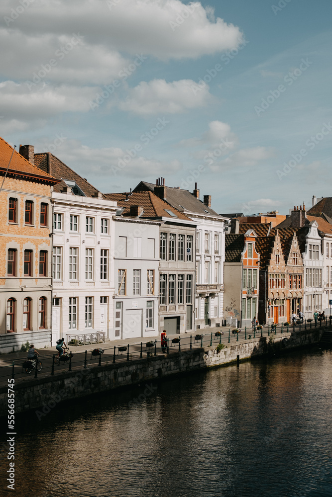 Ghent city canal