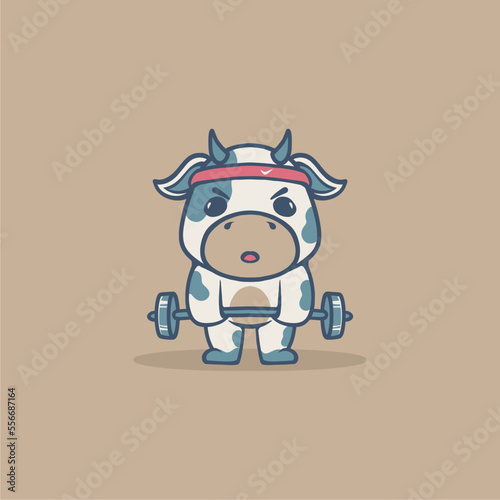 Cute Cow Vector