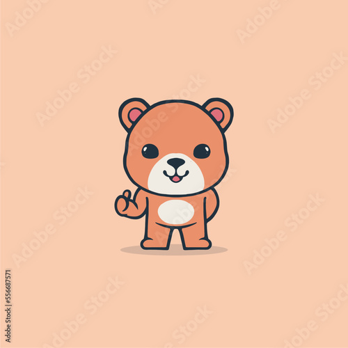 Cute Bear Vector