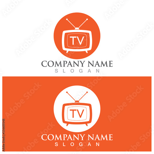 tv icon vector illustration template design