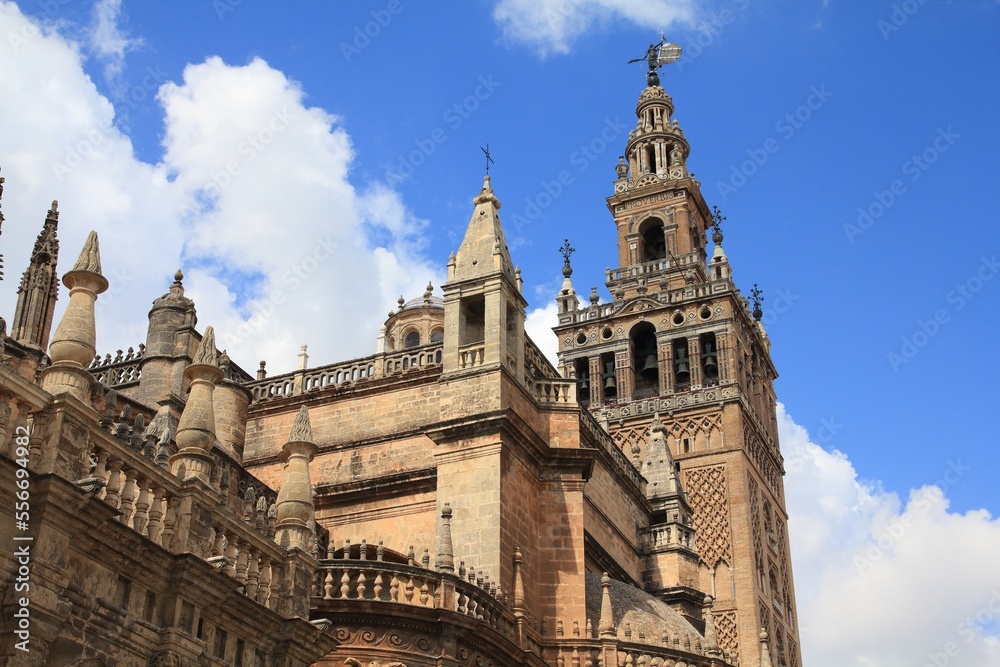 Seville Cathedral in Andalusia, Spain