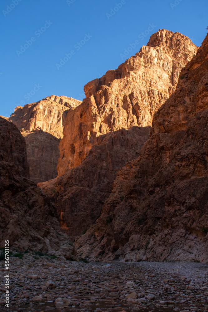 Canyon of M'chouneche in the Aures mountains, Biskra