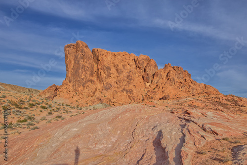 Valley of Fire Rock Formation in the Morning