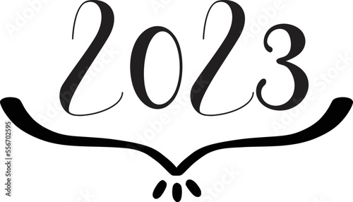 Hello New Year svg design