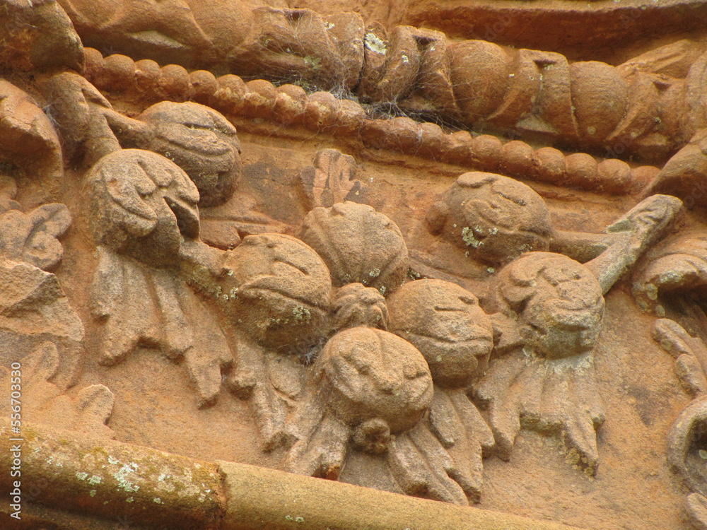 Fototapeta premium ruins of san miguel archangel