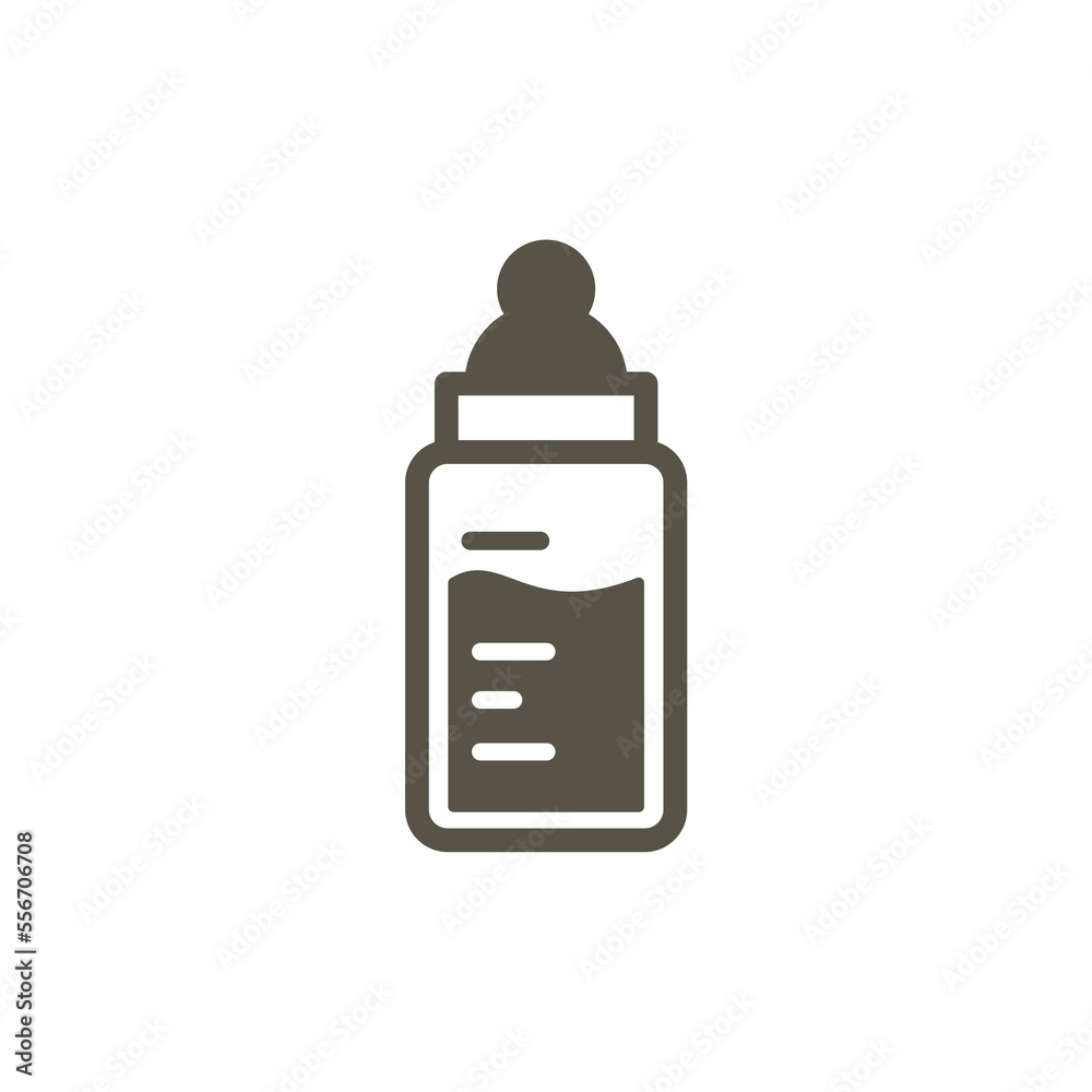 baby bottle icon design vector template baby bottle icon design vector template
