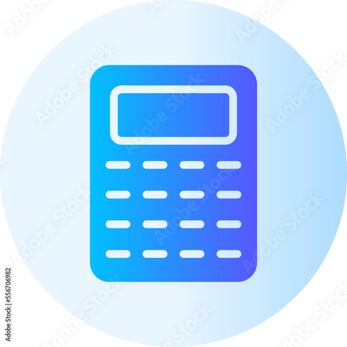 calculator gradient icon