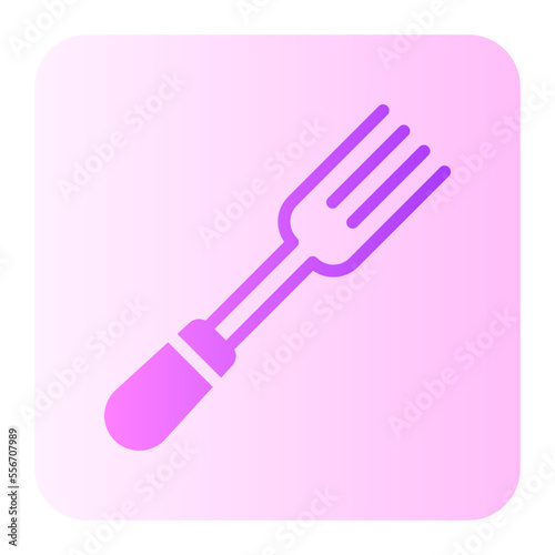 fork gradient icon
