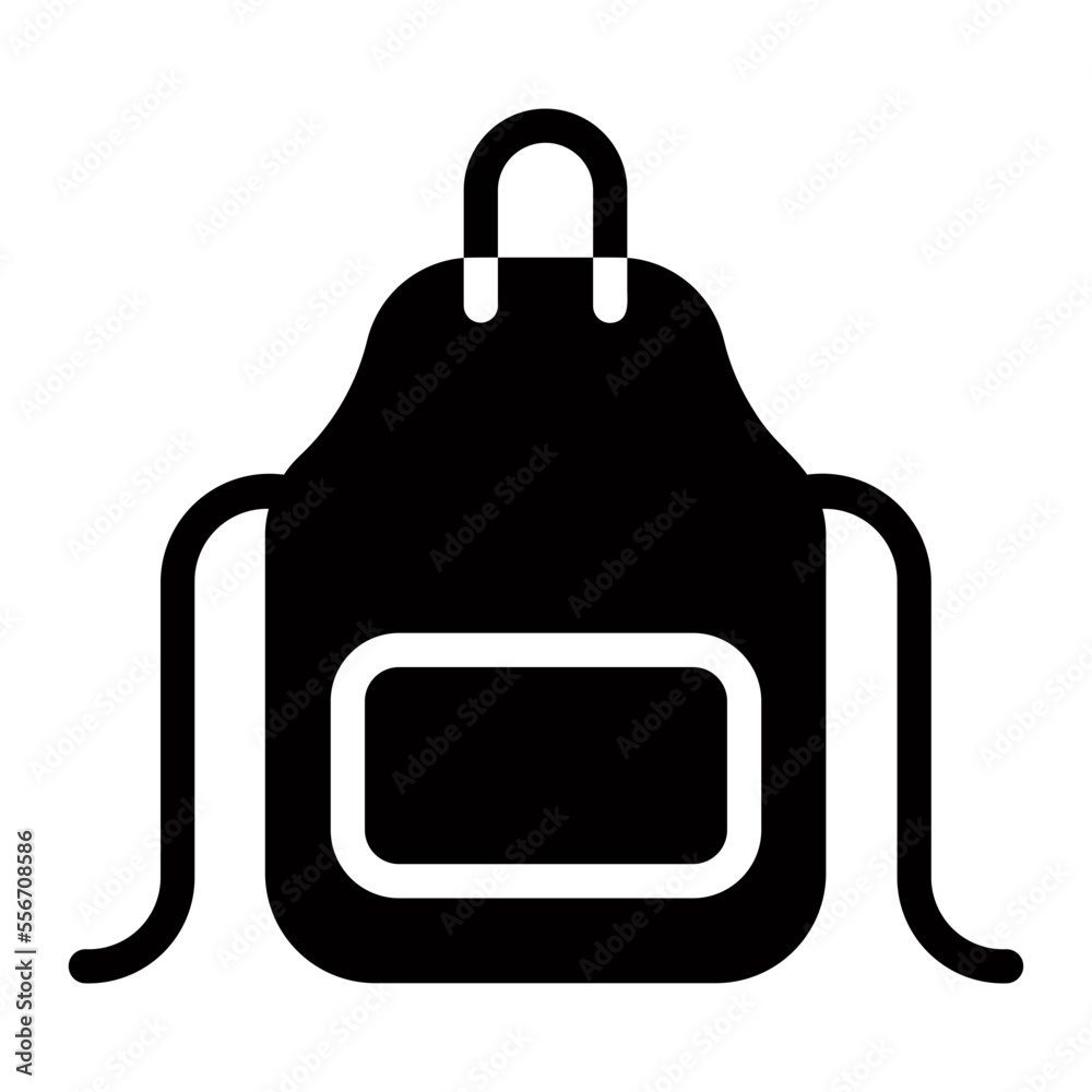 apron glyph icon apron glyph icon