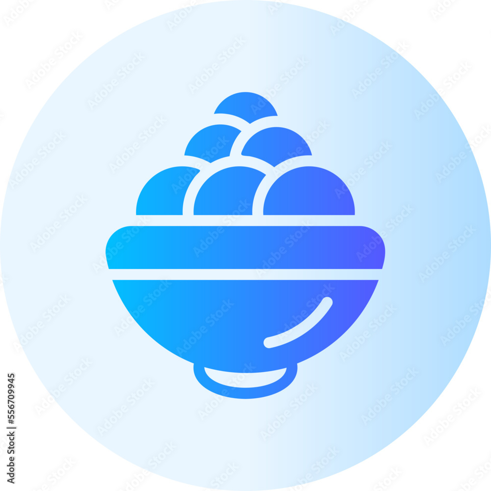 meatball gradient icon meatball gradient icon
