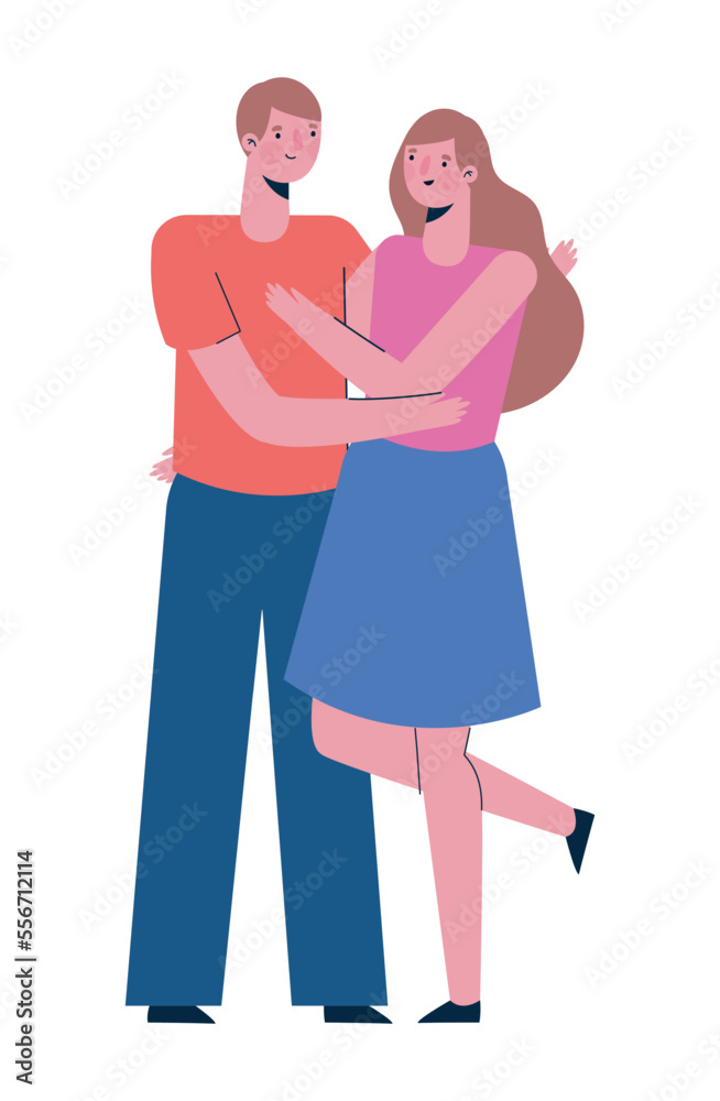 smiling couple design smiling couple design