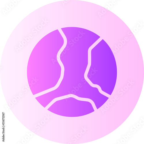 globe gradient icon photo